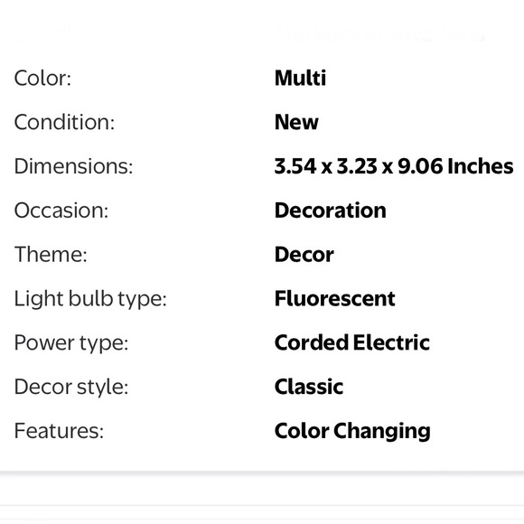 Brand New 💙💚💜❤️Colorful New Jellyfish Lamp - Picture 8 of 8